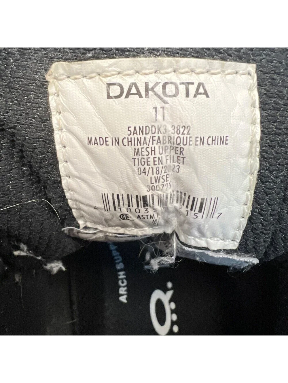 Dakota Men's Mid-Cut CTCP Athletic Safety Shoes 3822 Black/Yellow Size 11M